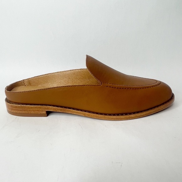 NWOB Lulus Tan Leather Slip-On Mules Size 8.5 - Picture 4 of 10